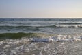 Sea Ã¢â¬â¹Ã¢â¬â¹waves beach sand surf Royalty Free Stock Photo